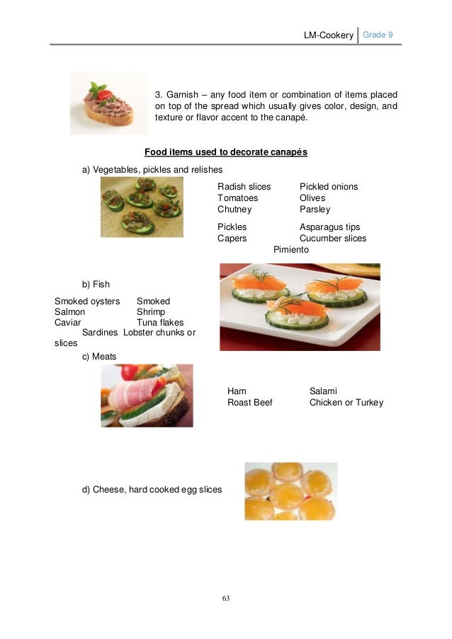 Learning Module Cookery G9