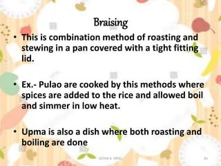 Combination Cooking Method Examples Methods of Cooking | PPTX