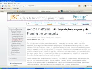 http://reports.jiscemerge.org.uk/ 