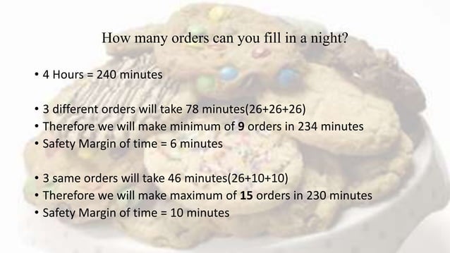 Kristen Cookie Case Study Pptx