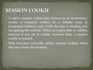 Cookie replay attack unit wise presentation | PDF