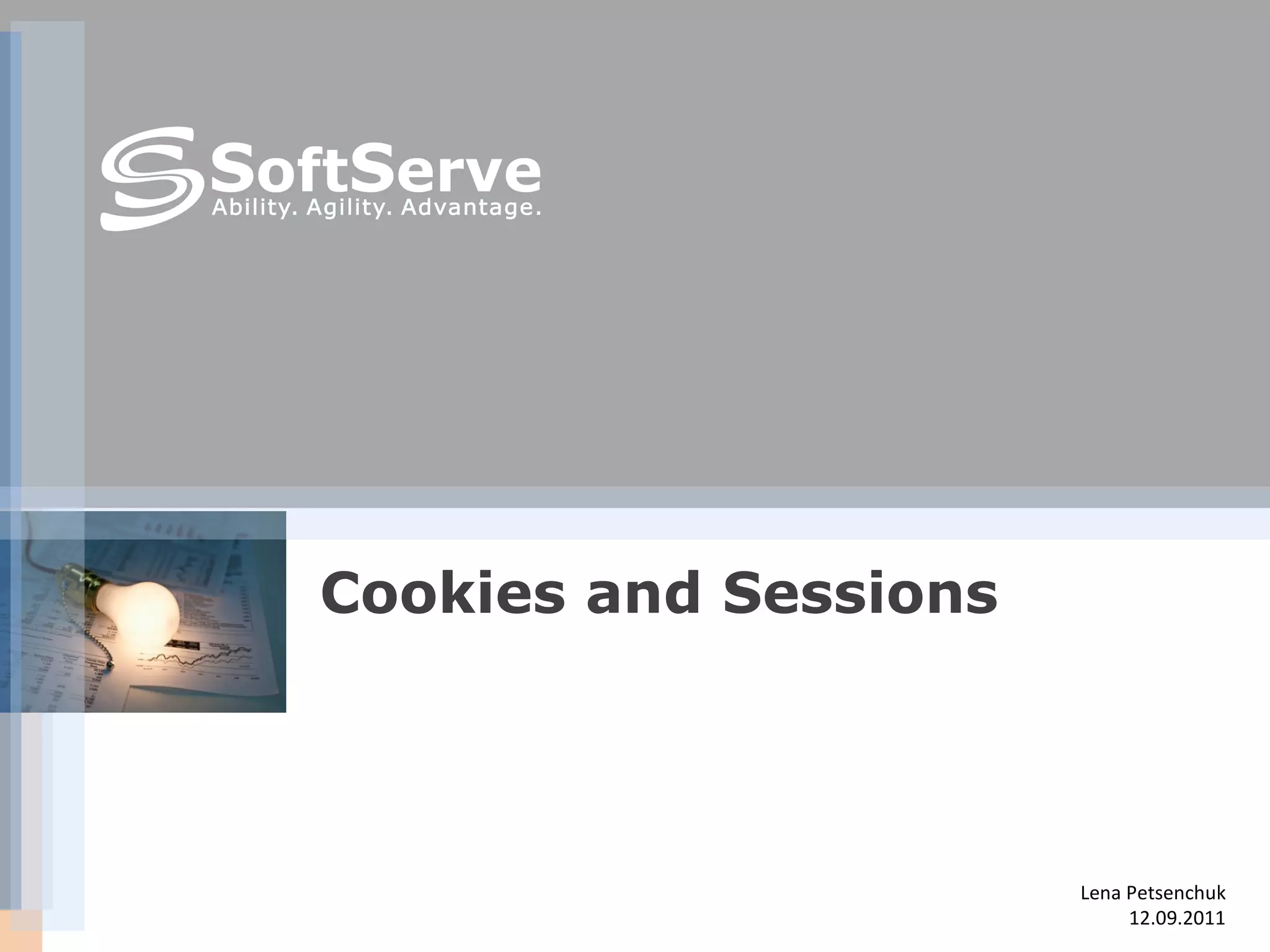 Cookies and sessions | PPT