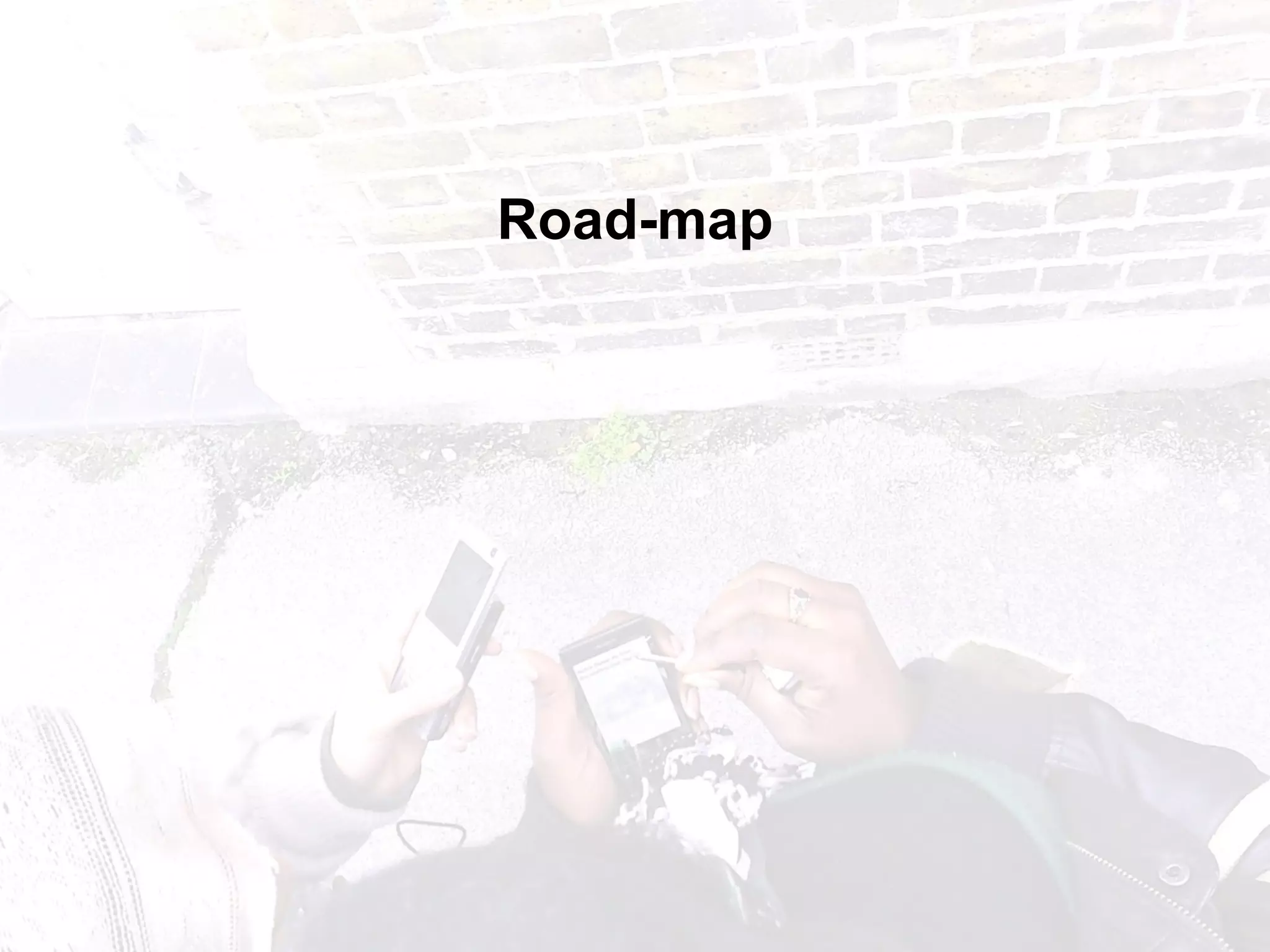 Road-map 