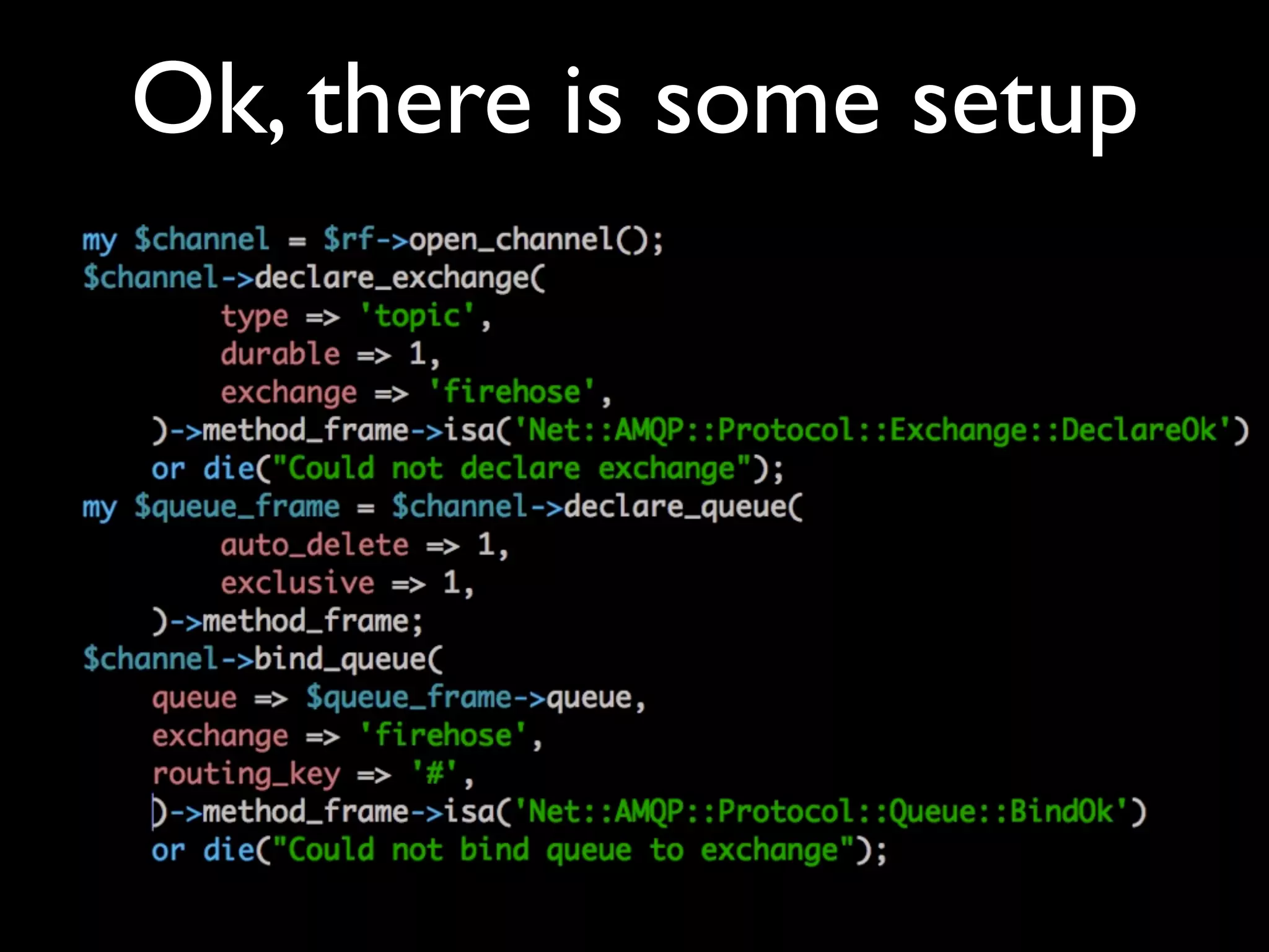 Ok, there is some setup
 