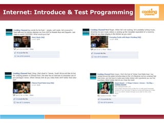 Internet: Introduce & Test Programming
 