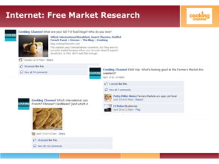 Internet: Free Market Research
 