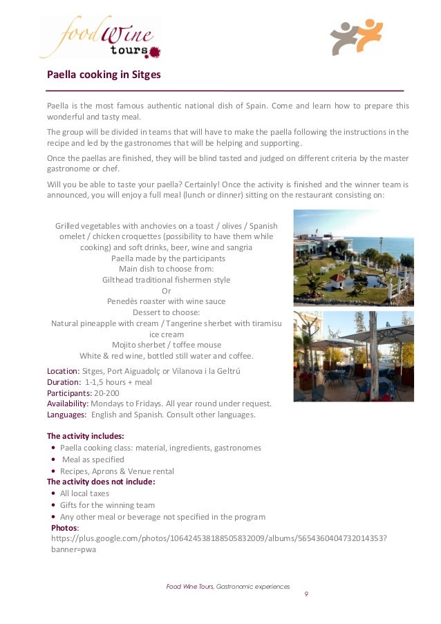 Food Wine Tours Cooking Classes