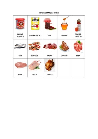 Cooking dictionary | PDF