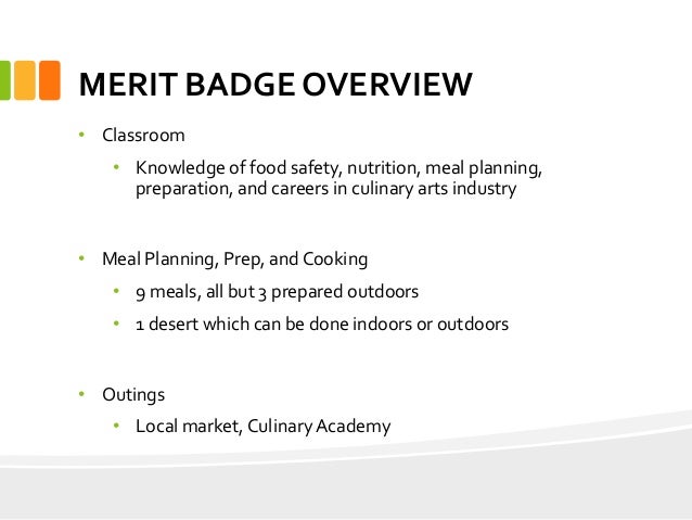 cooking merit badge workbook answers
