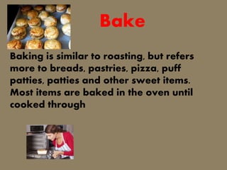 Cooking methods | PPTX