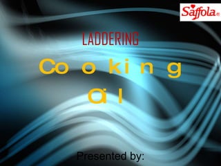 LADDERING Cooking Oil Presented by: Nabila Azmatulla Shweta Baidya Budhaditya Banerjee Parikshit Ghoshal Sandeep Shah 
