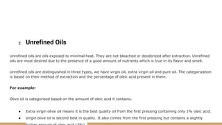 Cooking oils and nutrition therapy; do they go hand in hand | PPTX