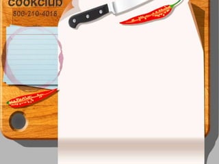 Cooking presentation