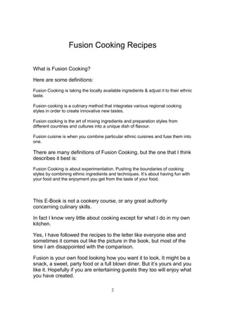 Cooking recipes | PDF