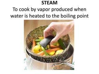 Understanding Water Cooking Terms - dummies
