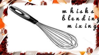 w h i s k s
b l e n d i n g
m i x i n g
 