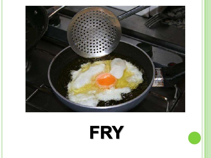 Cooking verbs