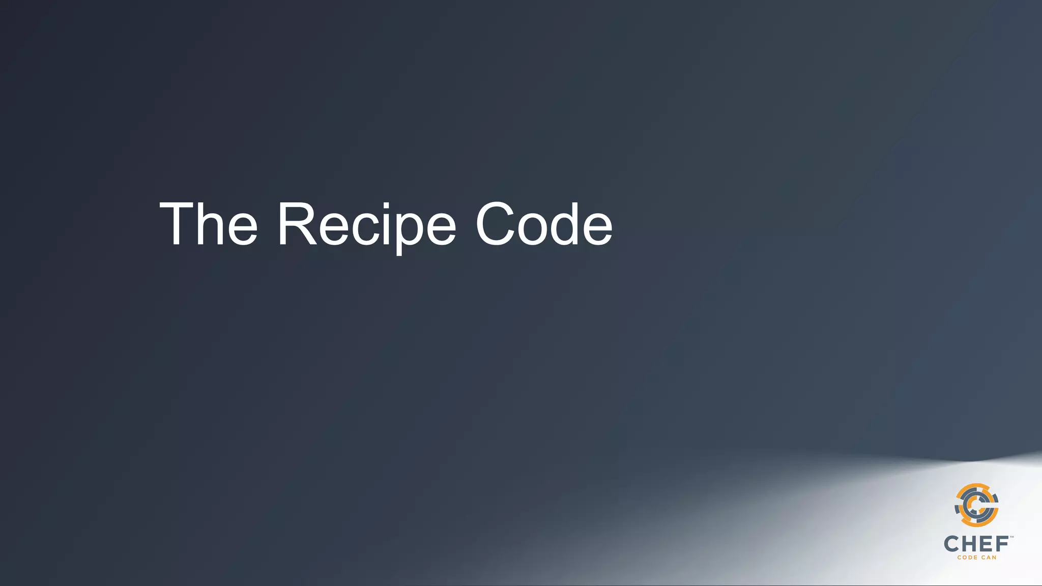 The Recipe Code

 