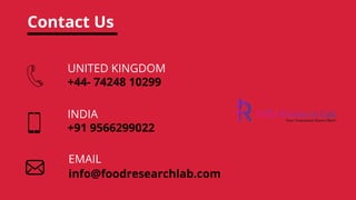 +44- 74248 10299
UNITED KINGDOM
+91 9566299022
EMAIL
INDIA
info@foodresearchlab.com
Contact Us
 