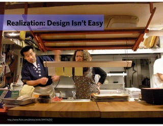 Realization: Design Isn’t Easy




http://www.flickr.com/photos/wink/344716250
 