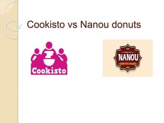 Cookisto vs Nanou donuts 
 