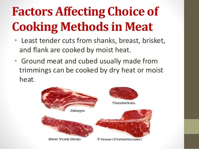 Cook meat cuts