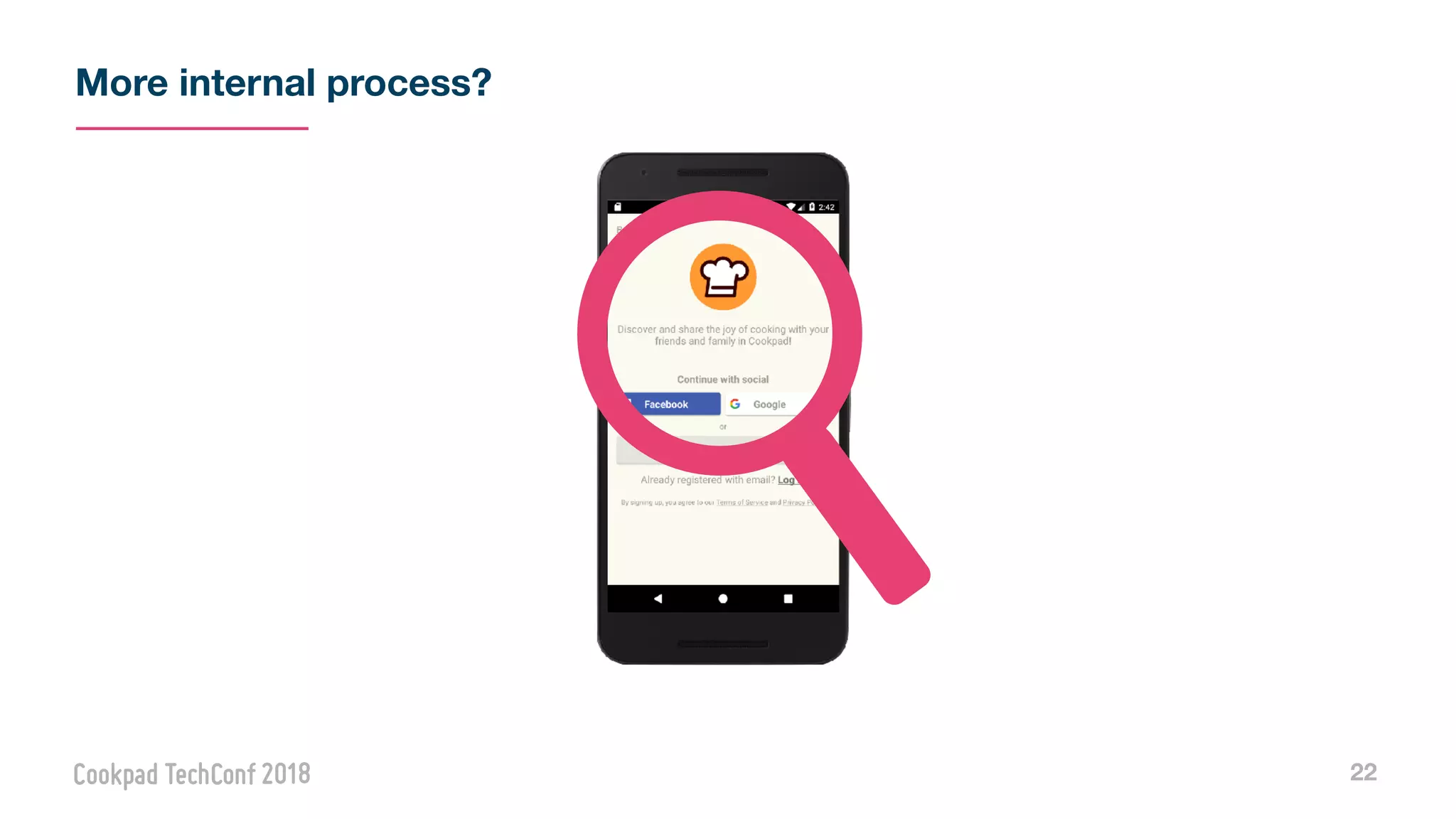 More internal process?
22
 