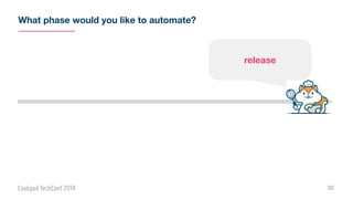 What phase would you like to automate?
32
release
 