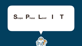Scope Phase Level sIze Type
 