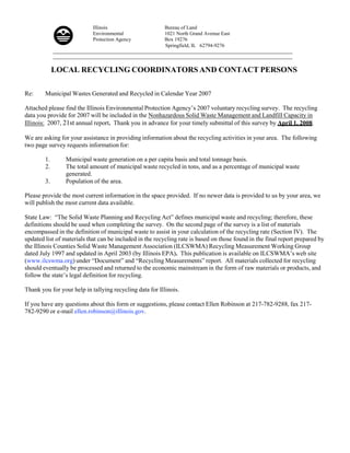 2012 Cook County Solid Waste Plan, as approved by the Cook County Board |  PDF