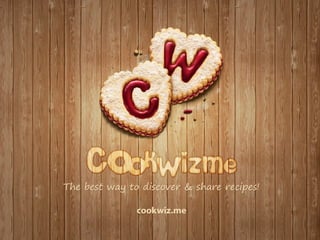 CookWizMe presentation