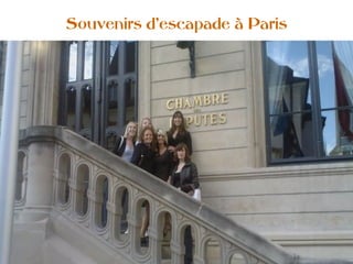 Souvenirs d’escapade à Paris
 