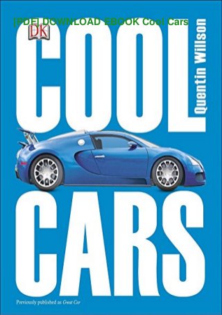 [PDF] DOWNLOAD EBOOK Cool Cars
 
