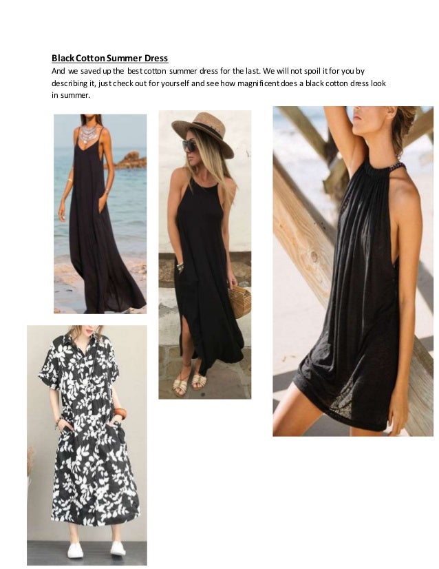 cool cotton dresses