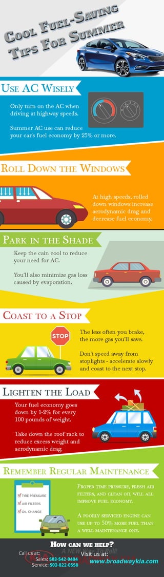 Cool Fuel Saving Tips for Summer
