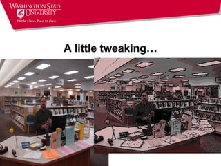 A little tweaking… 