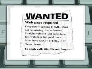 Cool 404 error pages