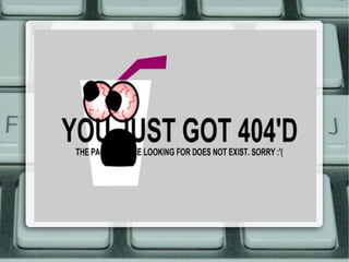 Cool 404 error pages