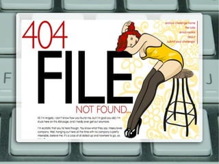Cool 404 error pages