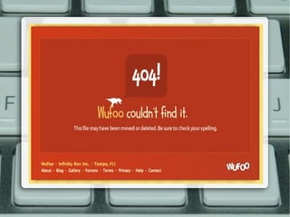 Cool 404 error pages