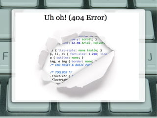 Cool 404 error pages