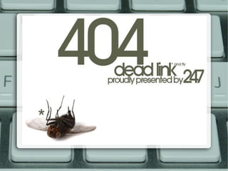 Cool 404 error pages