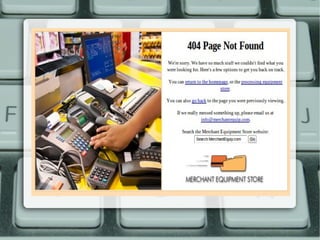 Cool 404 error pages