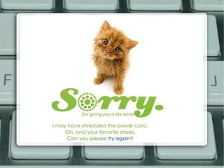 Cool 404 error pages