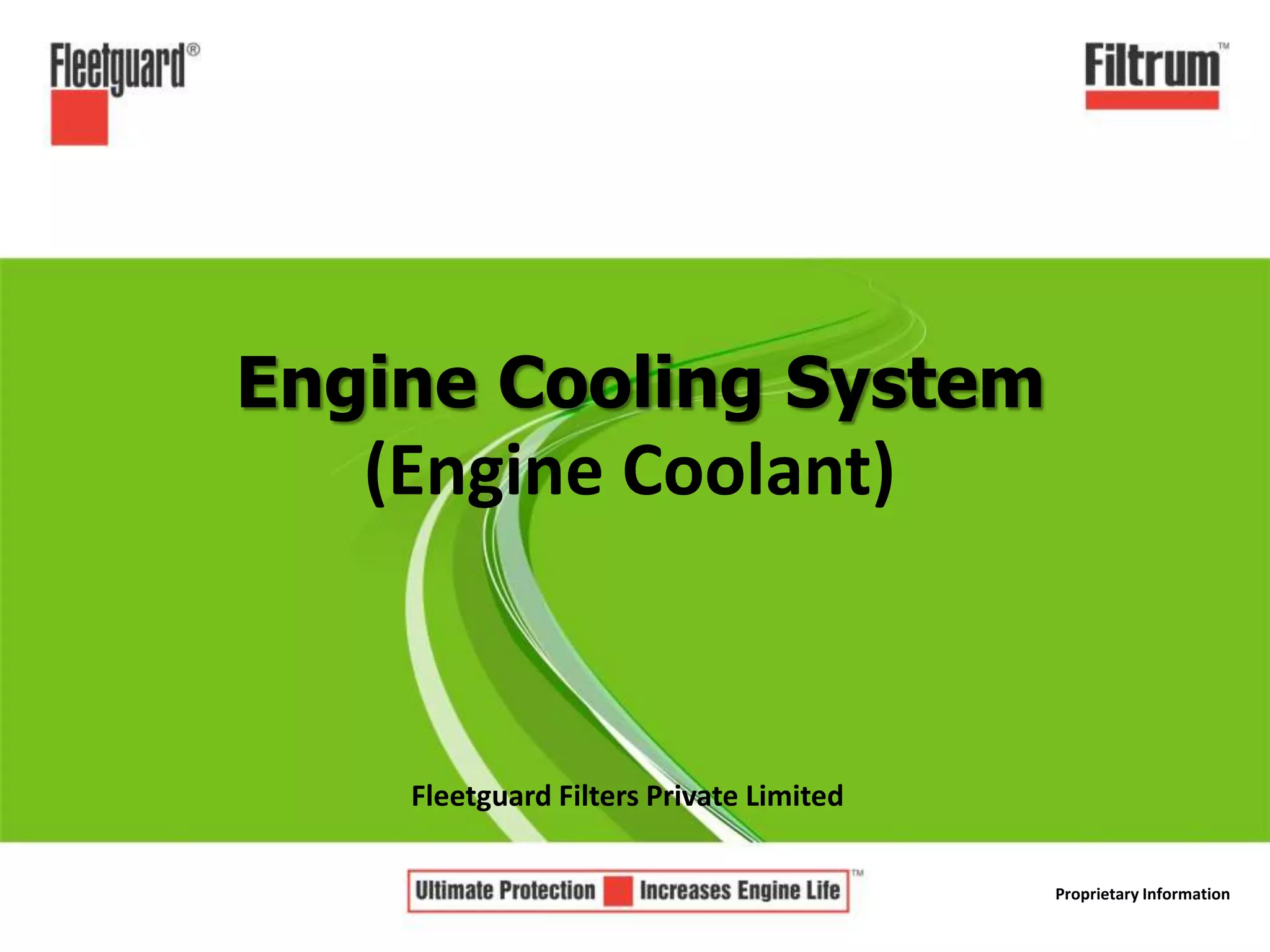 What is Engine Cooling System PPT