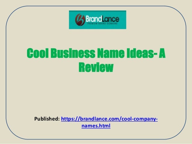 Forex company names ideas