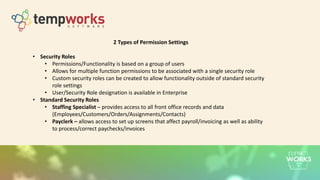 Accruals/Paid Sick Leave
 