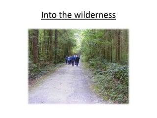 Into the wilderness
 