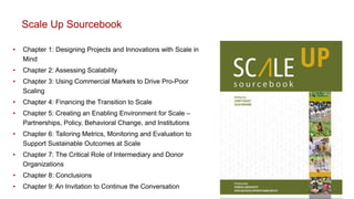 Scaling agricultural innovation