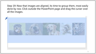 Scrolling Design Powerpoint Line Image Scrolling Tutorial in PowerPoint | PPTX